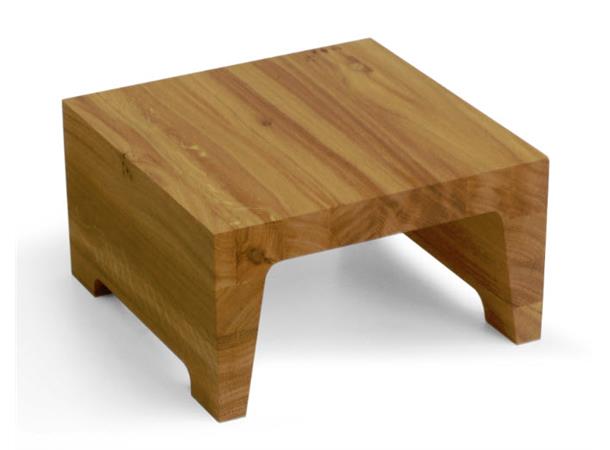 Buffetblokk L 325x325x180mm Eik Heltre - Næringsmiddelgodkjent